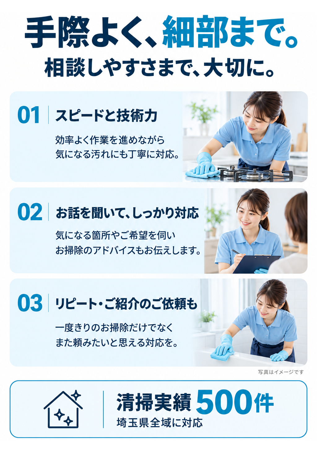選ばれる理由